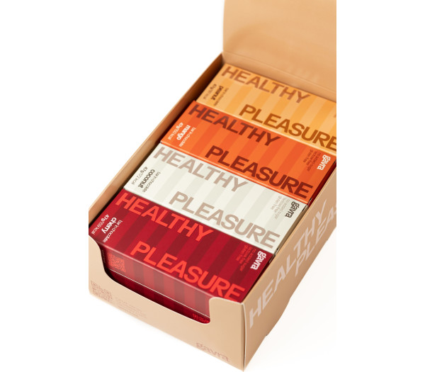 Шоубокс з асорті батончиків у шоколаді, 12 шт