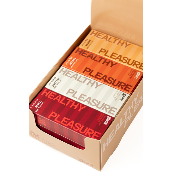 Шоубокс з асорті батончиків у шоколаді, 12 шт Шоубокс з асорті батончиків у шоколаді, 12 шт