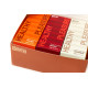 Assortment of bars in chocolate, 9 pcs