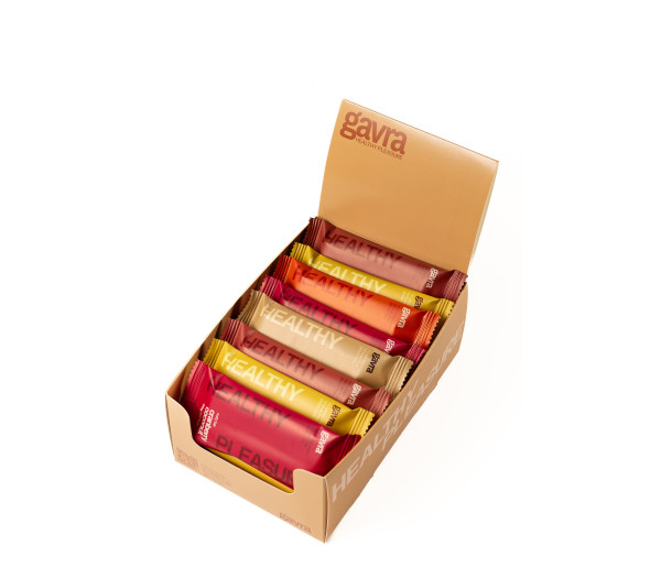 Шоубокс з асорті горіхових батончиків, 20 шт