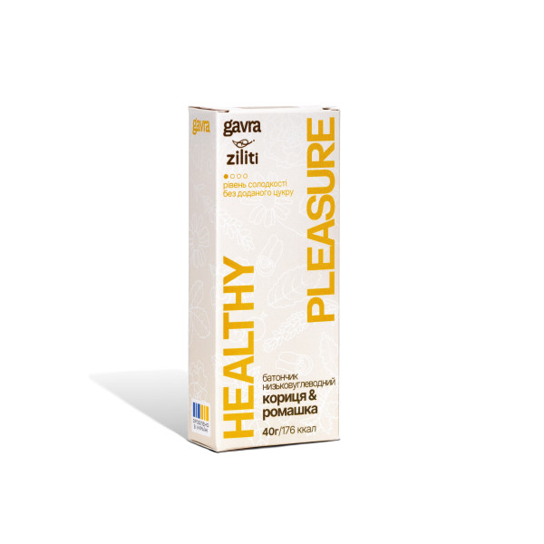 Chamomile & cinnamon bar, 40 g