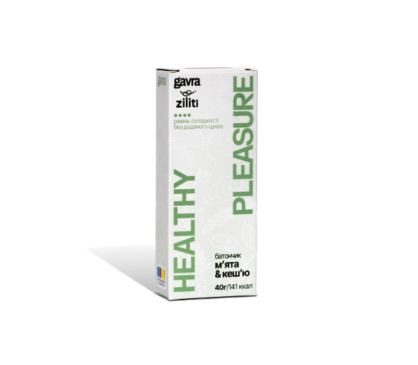 Мʼята & кешʼю батончик, 40 г