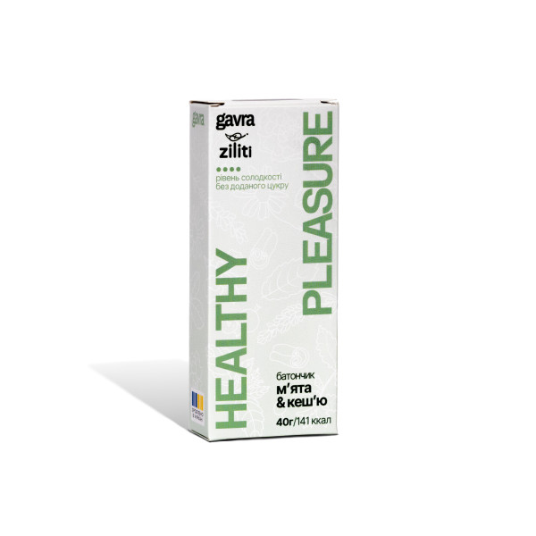 Mint & Cashew bar, 40 g