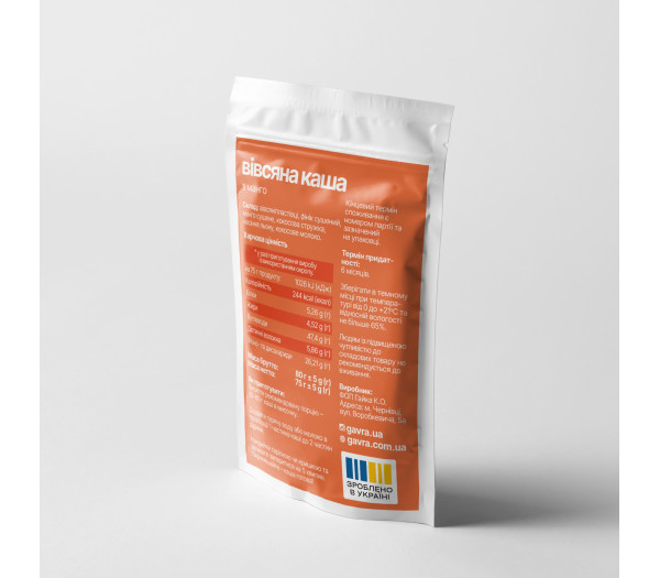 Каша вівсяна з манго, 75 г