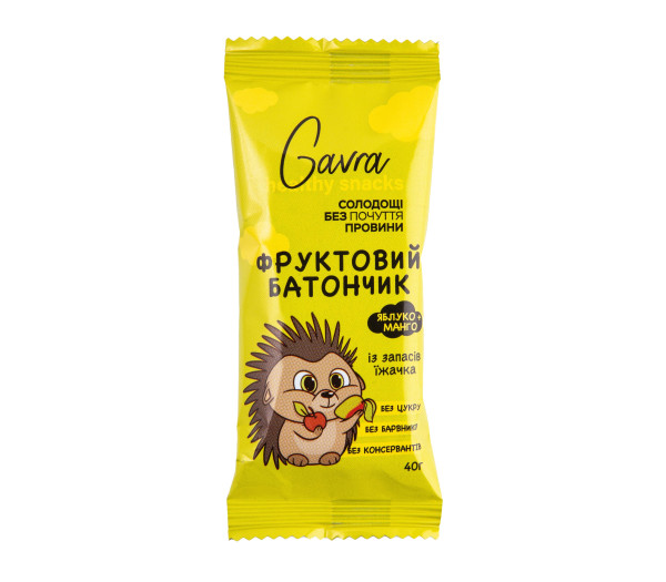 Дитячий батончик яблуко+манго, 40 г