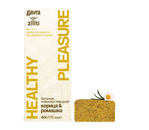 Ромашка & кориця батончик, 40 г