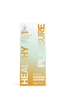 CBD батончик кокос-карамель, 40 г