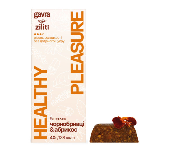 Чорнобривці & абрикос батончик, 40 г