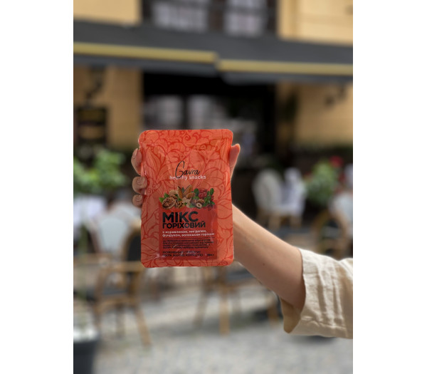 Mix of nuts with cranberries, 150 g