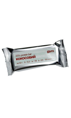 Coconut protein bar, 5 pcs