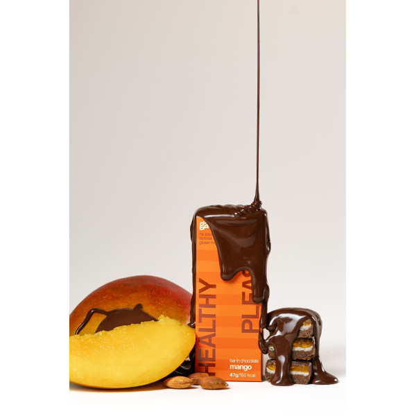 Mango bar in chocolate, 47 g