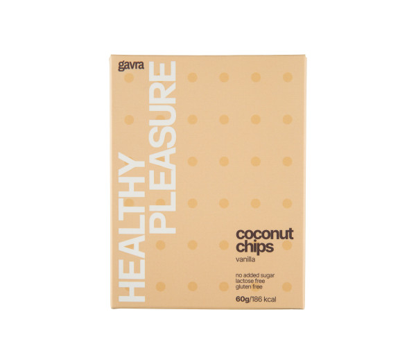 Кокосові чипси, ванільні