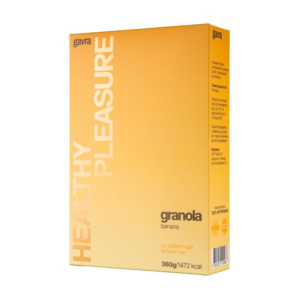 Гранола бананова, 385 г Гранола бананова, 385 г
