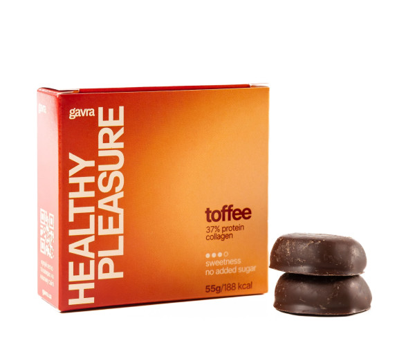 Іриска з протеїном та колагеном, 55 г