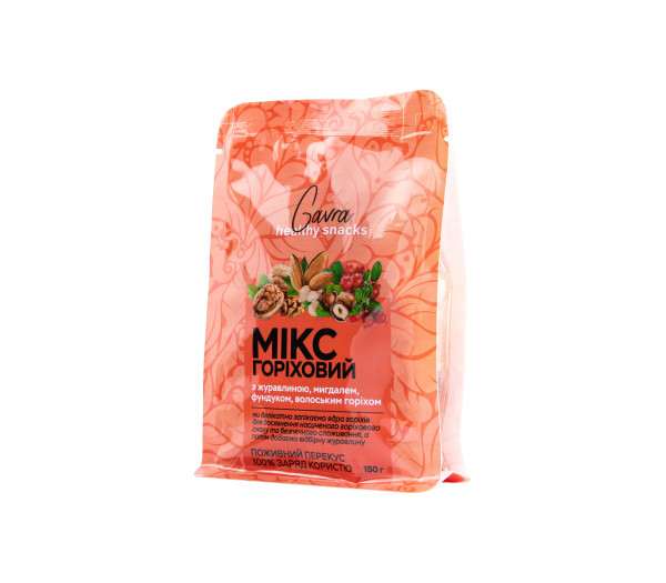 Mix of nuts with cranberries, 150 g